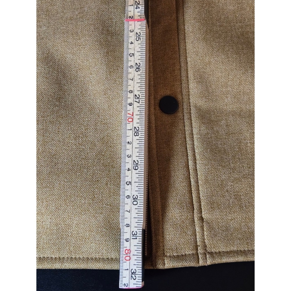 Carhartt Mens 2XL Jacket Rain Defender Relaxed Fit Hooded Tan Brown Thick - Picture 9 of 10